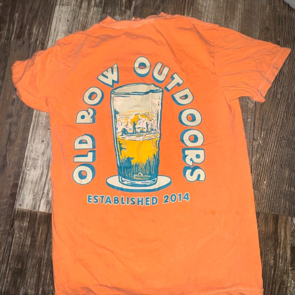 Orange Short Sleeve Tee